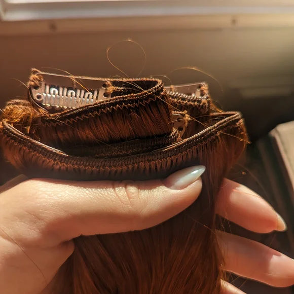 Goo Goo COPPER Hair Extensions 18" - Picture 5 of 8